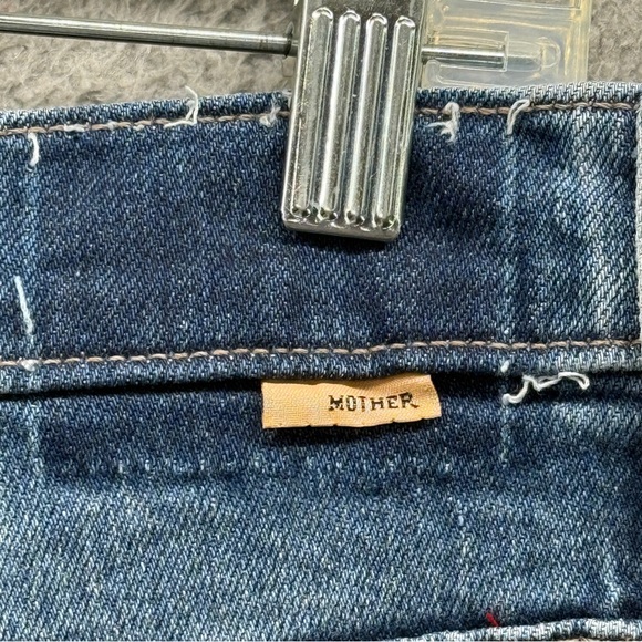 ❗️Sold❗️Mother Denim Jeans The DItcher Roller Zip Skimp Music Size 30 - Picture 14 of 16
